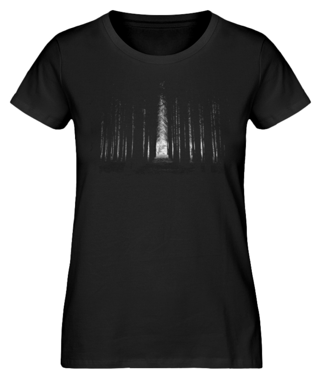 Dark Forest (Damen/Tailliert Premium Organic T-Shirt ST/ST)